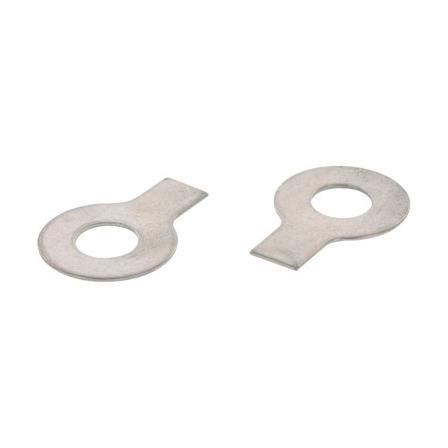 Schäfer & Peters 0093443 Foldeskive A4 syrefast, DIN 93 Ø4,3 mm, 500-pakning, Innfesting