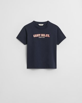 GANT - Barne-T-skjorte med grafikk evening blue