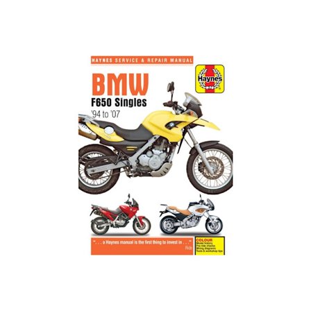 BMW F650 Singles (94 - 07) Haynes Repair Manual (häftad, eng)