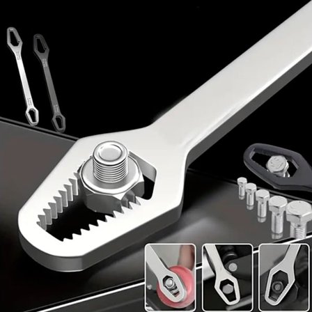 Justerbar 8-22 mm universalskiftnyckel