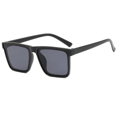 Nye firkantede solbriller for menn, svarte briller, PC-linser, nyanser, Oculos briller, solbriller for menn, Gafas