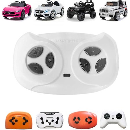 SBSG JR1602FCC 2.4G Bluetooth Fjernbetjening til Elbiler, JR1839FCC Hvid Fjernbetjening til Elektrisk Bil Legetøjsbil JR1603, JR1810, db