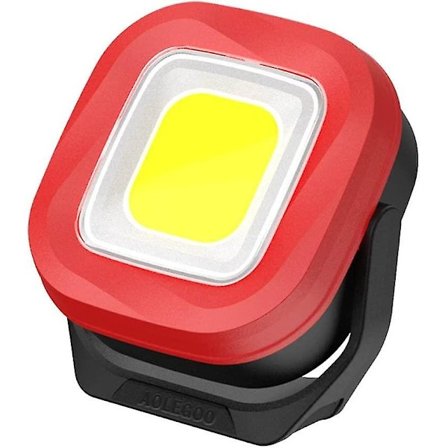 Genopladelig LED Arbejdslampe med Magnet og USB, Inspektionslamper til Hjemmeværksted, Udendørs Camping, Vandring