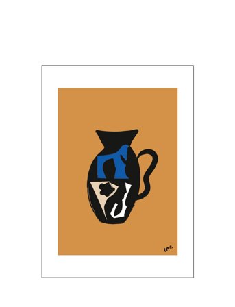 The Poster Club Vase-01 - Multi/patterned - 30X40CM