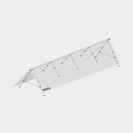 Cavalletto a A NOCK Täckskär, 9 metri + telone per barca + borsa, 6 x 10 metri