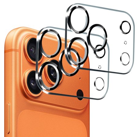 [2-pak] iPhone 17 Pro Max linsebeskyttelse af hærdet glas - Beskyttelse kompatibel med kamera, anti-ridse