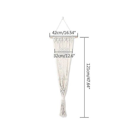 Håndvevd veggteppe Makrame Katt Hengekøye Seng Sving