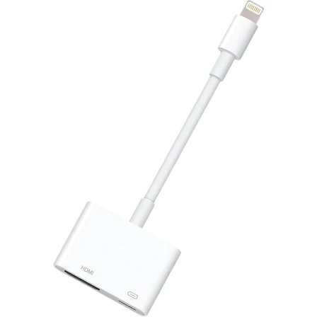 Digitaalinen AV-sovitin Lightning–HDMI-sovitin 1080P Lightning-latausportilla valituille iPhone-, iPad- ja iPod-malleille ja TV-näyttöprojektorille...