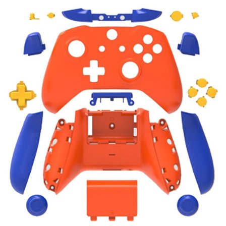 Komplette beskyttende reservedele til Xbox One trådløs Goku farvetilpasning KLB