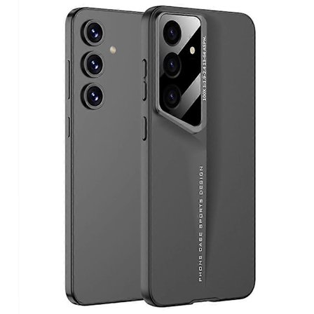 GKK Samsung Galaxy S25+ -puhelinkotelo, ohut kova PC-suojakuori - Harmaa