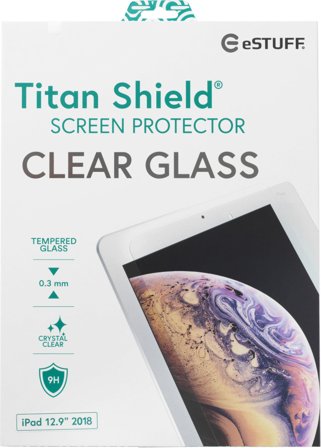 eSTUFF Titan Shield Clear Glass - skjermbeskyttelse for nettbrett