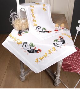 Läufer Kükenfamilie