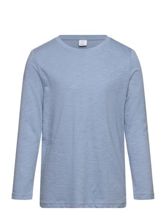 Top L S Slub Basic Lindex Blue