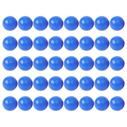 50 stk Lodkugler Ornamenter Lodtrækning Kugler Fest Aktivitet Plastik Åbenbar Kugle Rekvisitter (FMY)