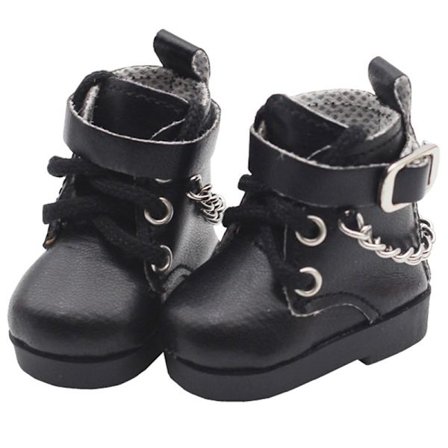 Mini Doll Sko Kjede Sko Høytopp PU Sko Til Paola Reina