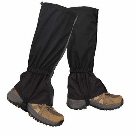 Nye snøgamasjer for fotturer, vanntette, vindtette, lette og justerbare benbeskyttere for gåing, fotturer, ski, klatring