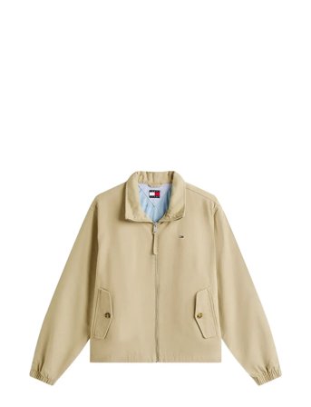 Tjw Reg Zip Cotton Jacket Ext Beige Tommy Jeans