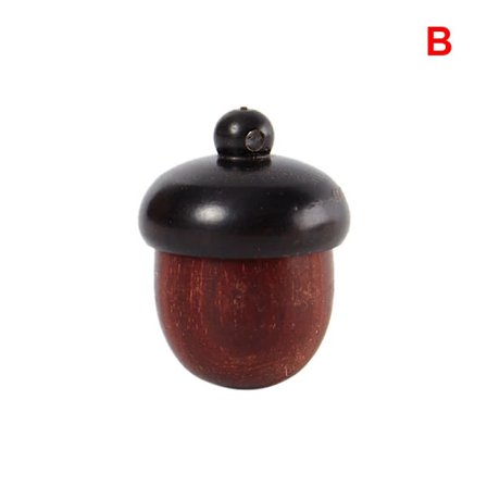 1 stk. Medisinsboks i massivt tre Mini Sandeltre Redningspilleetui Bærbare Tabletter Oppbevaring Lukket Boks Utendørs Førstehjelpsverktøy