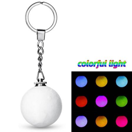 Mordely Nyckelring Nattlampa Nattljus JORDFÄRGAD LJUS JORD Earth Colored Light