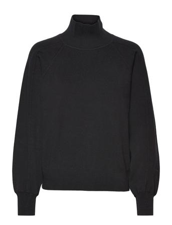 Madelyne Knit T-Neck Black Second Female