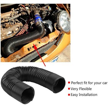 Universell bilmodifierad luftintag flexibel expansionsrör ledning pl