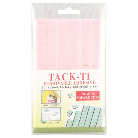 Flyttbar Klebrig Kitt Lim for Neglekunst Manikyr Rosa Plakat Leire Tack