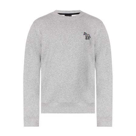 PS By Paul Smith Sweatshirt with logo Grå, Herre Sweatshirts