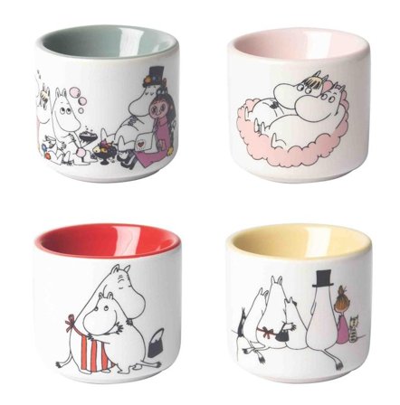 Mummi Kjærlighet Eggeglass 4pk