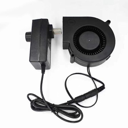 Keittiökaapin nopeudensäätimellä varustettu tuuletin - 97x33mm vahva ilmavirtaus