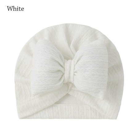 Baby Hat Turban Hat HVID