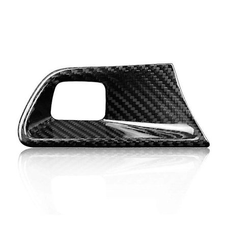 Aito hiilikuitu tarra auton käynnistys- ja pysäytyspainikkeelle, vuodelle 2016-2024