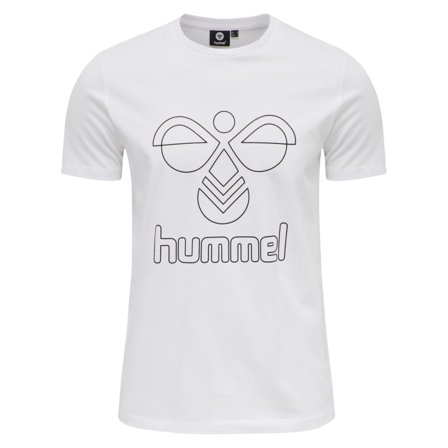 Hummel Men's hmlPETER T-SHIRT S/S Men short-sleeved sweaters White S