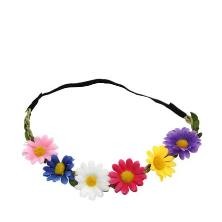 Hedlunds Hårkrans med blommor Partytillbehör Unisex Flerfärgad ONESIZE