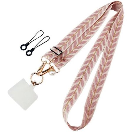 ING Telefon Snor Justerbar Aftagelig Mobil Snor Justerbar Op Til 120cm Telefon Halsrem Telefon Kæde Telefon Snor Telefon Snor Til Telefon