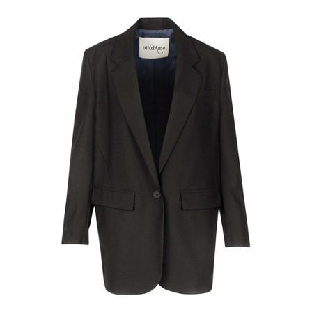 Ottod'Ame Jas , Zwart , Dames , Maat: S