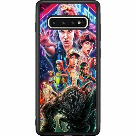 Samsung Galaxy S10 Svart Skal Stranger Things