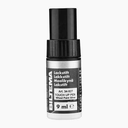 Lackstift silver 9 ml - Biltema
