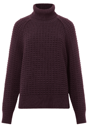 French Connection Keya Popcorn Ls High Nk Jumper Tröjor Dam Röd XL