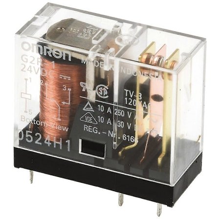 Omron Relä Spdt Pcb-montering G2r-1 Dc24