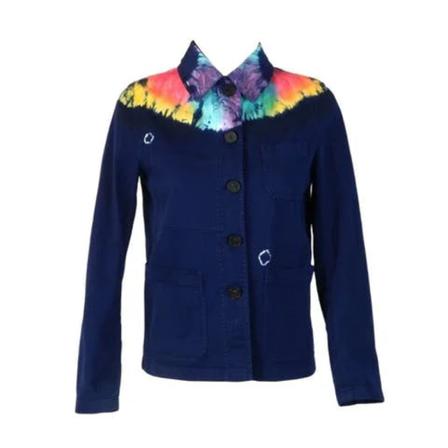 Dior Vintage, Pre-owned Denimtops Blauw, Dames, Maat:ONE Size,Katoen