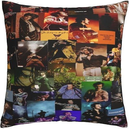 Heittotyynynpäälliset Harry Styles Lämmin Ja Pehmeä Tyynynpäällinen Koristeelliseen Tyynyyn Sängyssä Sohvalla Ulkona