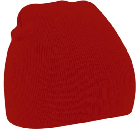 Beechfield Plain Basic Knitted Winter Beanie Hat One Size Class