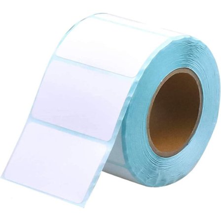 1000 selvklæbende husholdningsetiketter, selvklæbende etiketter, fryseetiketter, klistermærker, hvide