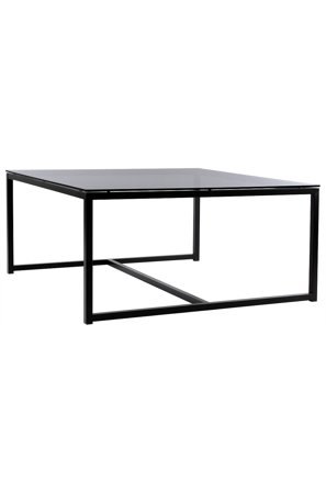Nordic Furniture Group - Sofabord Ricardo, 100x100 cm - Sort - Sofaborde - Fra Homeroom