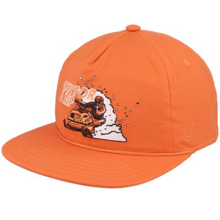 Coal - Orange snapback Keps - The Field Orange Strapback @ Hatstore