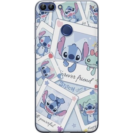 Yhteensopiva Puhelinkuori Huawei P smart Unelmoivat pilvet vaaleanpunaisina, lila ja sinisen sävyissä, kimaltelevine tähtineen ja pehmeän satumaisen t