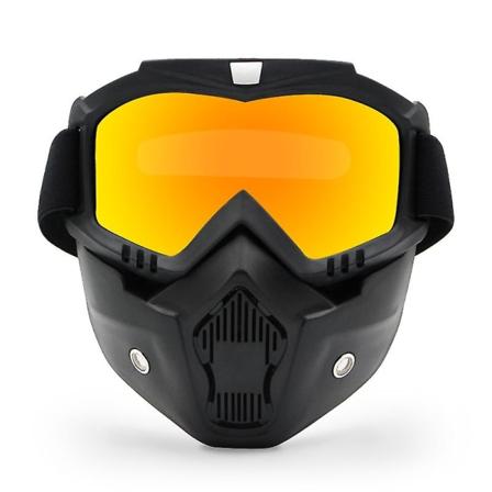 Motorcykel Shark Hjelm Briller Motocross Hjelm Briller Retro Vindtæt Åben Hjelm Briller Maske