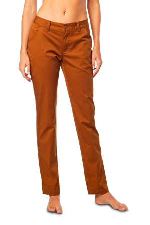 Bukser FOX Dodds Chino Dame gråbrun 4