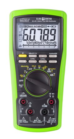 Elma BM789 Multimeter, Måleinstrumenter