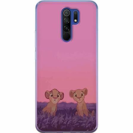 Xiaomi Redmi 9 Genomskinligt Skal Pink